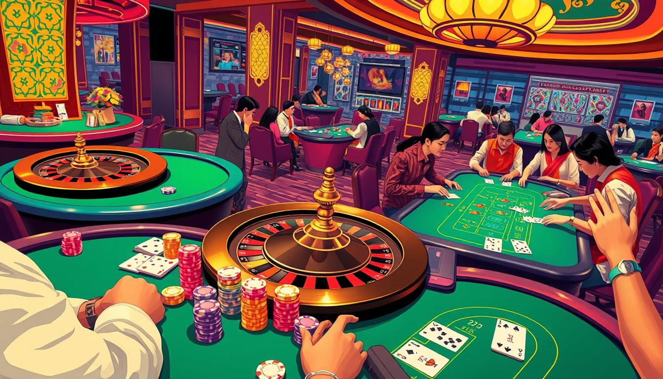 Permainan Judi live casino populer